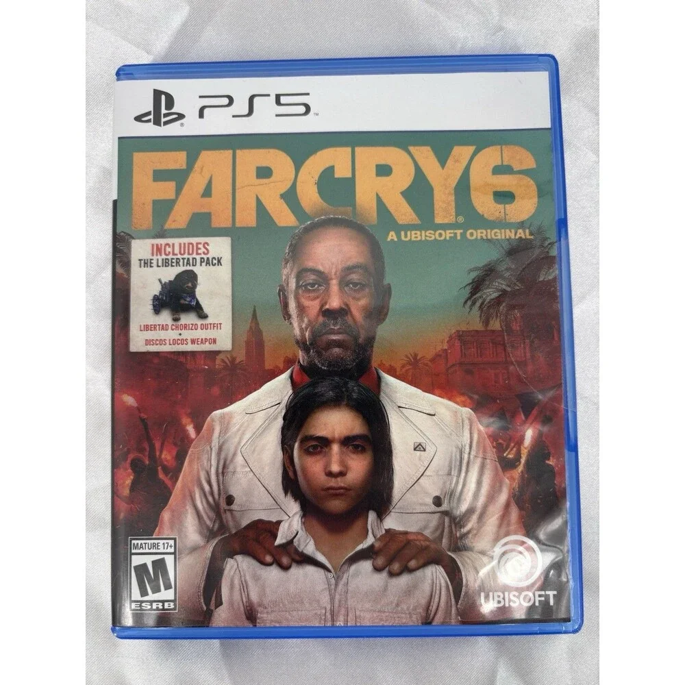 New Sealed Ubisoft Far Cry 6 PS5 Action & Adventure M 2021 Video Game